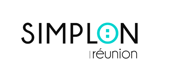 Logo de Simplon Réunion avec un "O" stylisé en cyan.