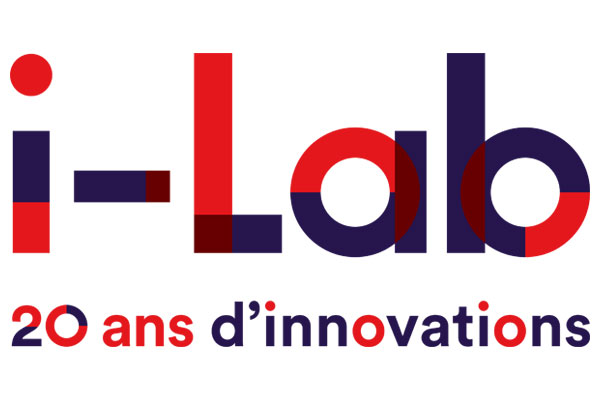 Logo i-Lab avec texte "20 ans d’innovations".