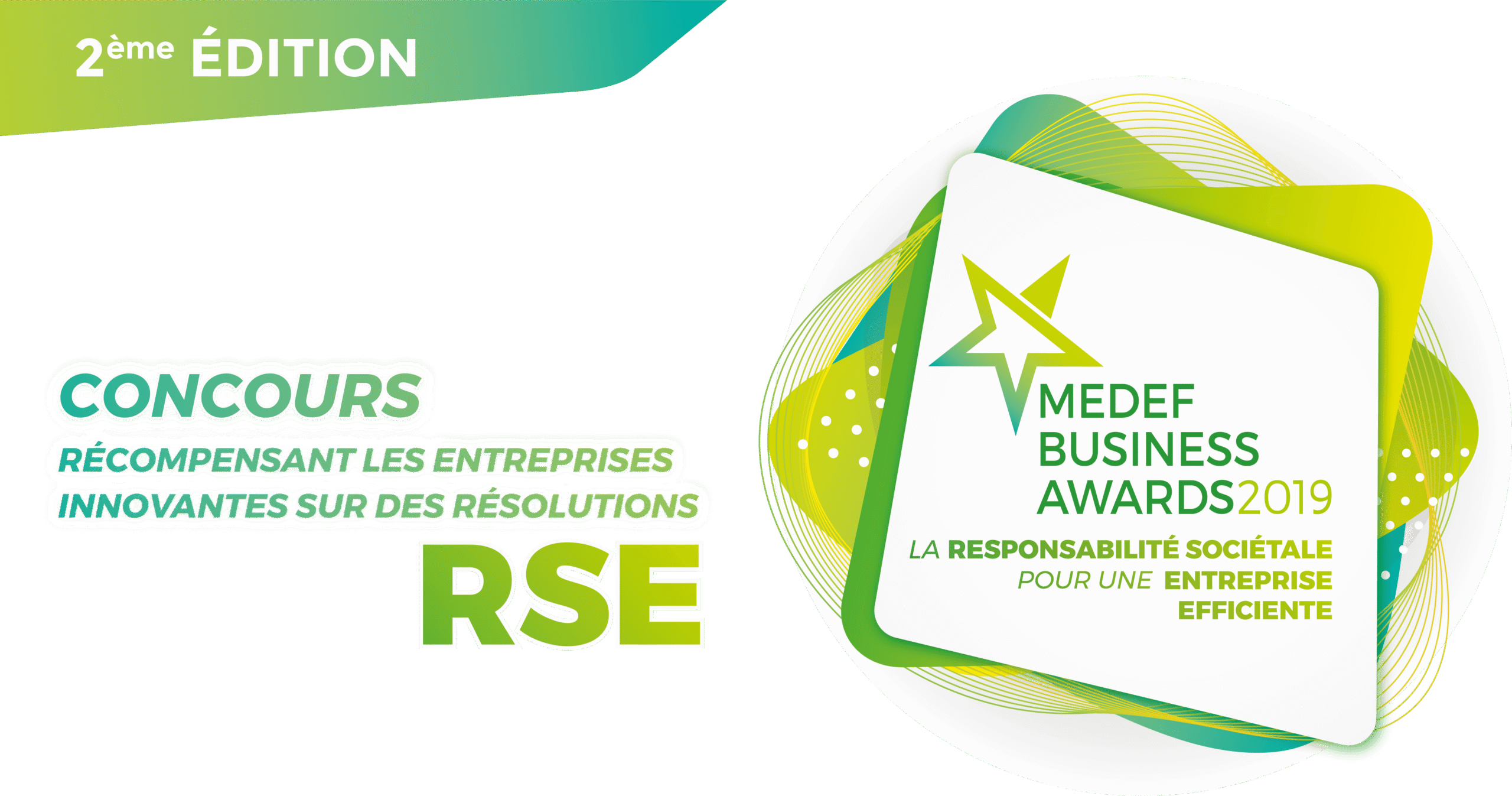 Concours MEDEF Business Awards 2019 sur la responsabilité sociétale des entreprises.
