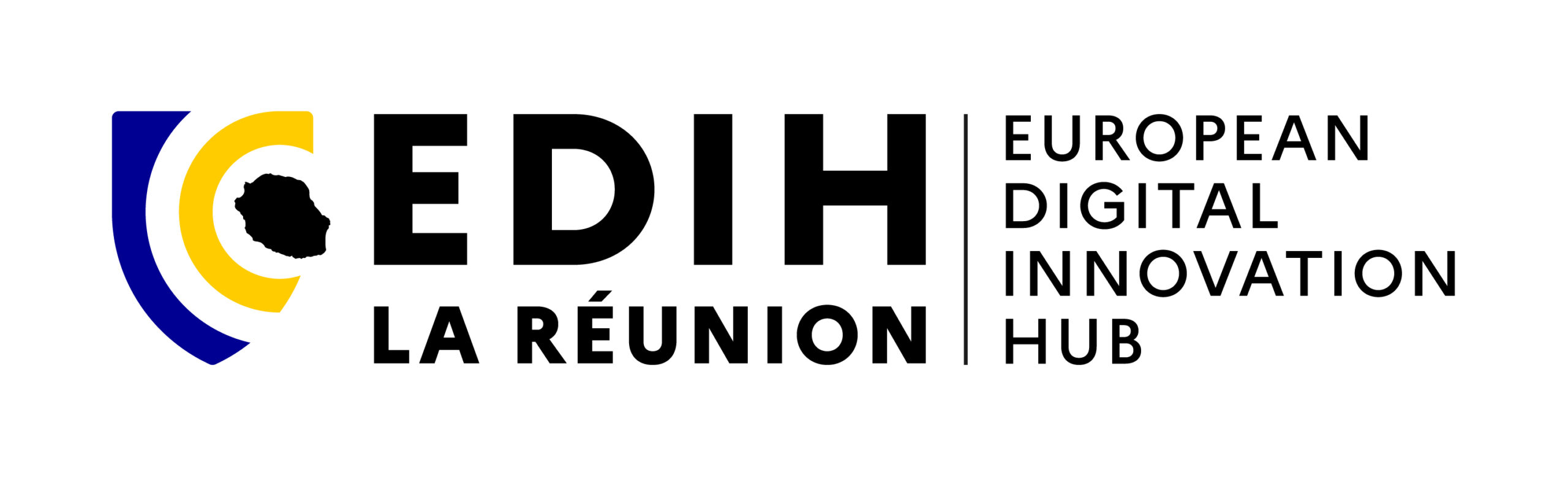 Logo du European Digital Innovation Hub La R&eacute;union.