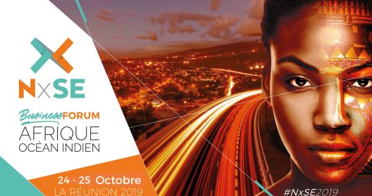 Affiche du forum NxSE 2019 à La Réunion, Afrique Océan Indien.