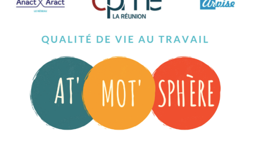 Logos Anact-Aract, CPME, et Arvise avec texte "Qualité de vie au travail".