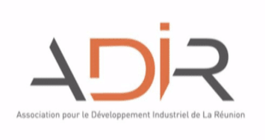 Logo de l'Association pour le Développement Industriel de La Réunion (ADIR).
