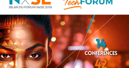 Affiche du forum NxSE 2018 avec détails sur conférences et intervenants.