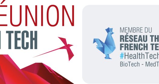 Logo de La Réunion French Tech, membre du réseau thématique #HealthTech.