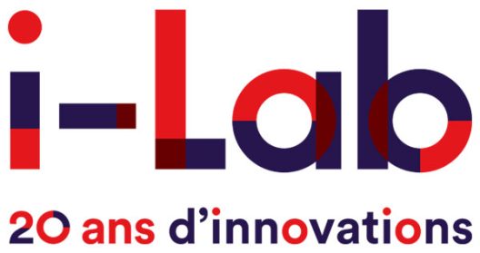 Logo i-Lab avec texte "20 ans d’innovations".